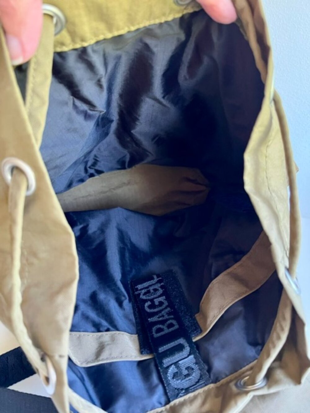 BAGGU Small Sport Backpack in Kelp - Picture 8 of 8